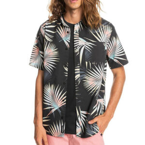 Custom Print Palm Tree Mens Hawaiian Resort Shirts