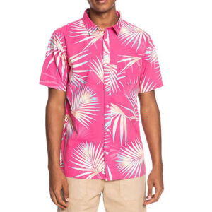 Custom Print Tropic Shirts Mens Button Up Resort Shirt