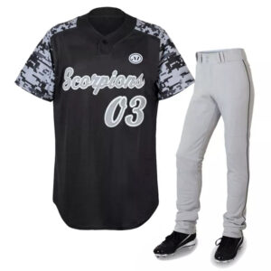 Wholesale Blank Men’s Baseball Uniform
