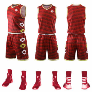2022 Custom Reversible Sublimated Basketball Uniform