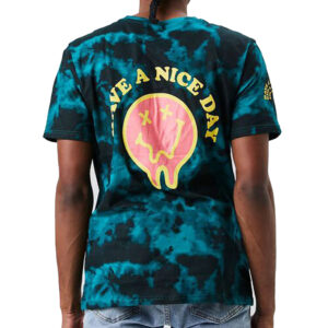 Short Sleeves OEM 100% Cotton Graphic Tie-Dye T-shirts