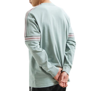 High Quality Tshirt Ribbon Long Sleeves Plain T-shirt