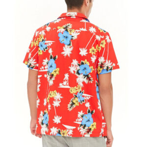 Colorful Summer Aloha Beach Shirt For Men