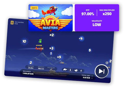 Aviamasters - Play with Bitcoin or Actual Cash